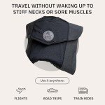 trtl Travel Pillow Cool for Neck Support- Cooling Neck Pillow with Cushioning Foam for Stability and Comfort, Breathable Fabric, Lightweight and Easy to Carry