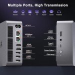 Beelink EQi12 Mini PC with Dual LAN & Power Supply