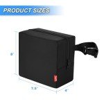 Travel Neck Pillow Bag for trtl Travel Pillow, Waterproof Carrying Case Neck Pillow Protector with Air Tag Pocket & Adjustable Strap, Quick-Release Clasp Easily Attaches to Luggage, Backpacks