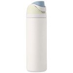 Owala FreeSip Insulated Stainless Steel Water Bottle with Straw for Sports, Travel, and School BPA-Free Sports Water Bottle, 24 oz, Iced Breeze