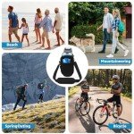 for Owala FreeSip Insulated Stainless Steel Water Bottle Cup Holder Cover Carrier Sling Bag with Strap, Pouch Pocket for Phone/Accessories, add Handle for Owala 24oz (Black-24oz)