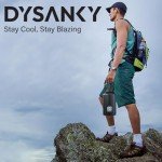 DYSANKY Insulated Water Bottle | Thickened Stainless Steel Vacuum Metal Thermos | Portable Sports Half Gallon Large Water Jug for Gym and Hiking with Straw, Carrier Bag, Handle Strap | BPA-Free 64 oz