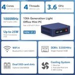 Beelink Mini S13 PC: Intel Twin Lake, 16GB RAM, 1TB SSD