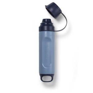 LifeStraw Peak Series – Solo Personal Water Filter for Hiking, Camping, Travel, Survival and Emergency preparedness. Removes Bacteria, parasites and microplastics.
