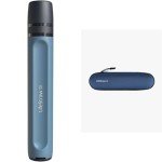 LifeStraw Peak Series Personal Water Filter for Hiking, Camping, Travel, and Emergency Preparedness, 1 Pack and Official Carry Case for Water Filter Straw