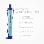 LifeStraw Personal Water Purifier for Hiking, Camping, Travel, and Emergency Preparedness
