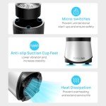 Consciot CB08 11-Piece Blender for Kitchen and Personal Size, Blend Shakes and Smoothies, Frozen Drinks, Baby Food, Spreads & More, 3 Portable To-Go Cups & 2 Spout Lids & 1 Solid Lid, 900 Peak Watts