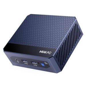 Compact Mini PC: Intel 12th Gen, 16GB RAM, Dual 4K HDMI