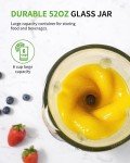 SHARDOR 1200W Blenders for Smoothies and Shakes, 52 Oz Countertop Blender & 22 Oz Personal Blender Combo, New Upgraded 6-leaf Blade, 3 Adjustable Speed for Juices, Frozen Fruit Drinks, Sauces
