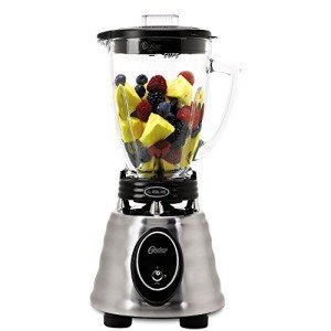Oster Classic Series Heritage Blender with 6-Cup Glass Jar Stainless Steel