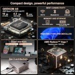 GEEKOM A5 Mini PC with Ryzen 5, 16GB RAM