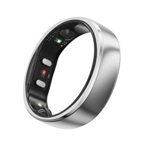 RingConn Gen 2, World’s First Smart Ring with Sleep Apnea Monitoring, No APP Subscription, 12-Day Battery Life, Stress/Heart Rate/Women's Health Tracker, Android & iOS Compatible (Silver, Size 11)