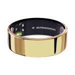 Ultrahuman Ring AIR- Sleep-Tracking, Movement & Recovery,HRV, 6 Days Battery Life with Lifetime Free Subscription (Bionic Gold, 6)