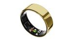 Ultrahuman Ring AIR- Sleep-Tracking, Movement & Recovery,HRV, 6 Days Battery Life with Lifetime Free Subscription (Bionic Gold, 6)