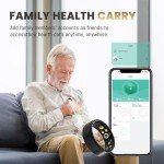 Smart Ring For Women Men, Health Tracker with Heart Rate, Blood Oxygen, Blood Pressure, Sleep Monitoring, Step Counting, IP68 Waterproof Fitness ring, No App Fees for iPhone and Android (Silver, 7#)