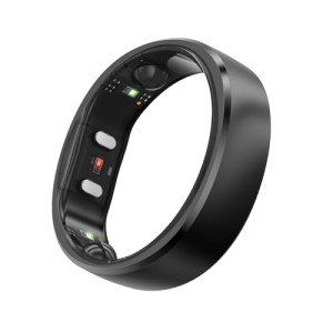 RingConn Gen 2, World’s First Smart Ring with Sleep Apnea Monitoring, No APP Subscription, 12-Day Battery Life, Stress/Heart Rate/Women's Health Tracker, Android & iOS Compatible (Black, Size 10)