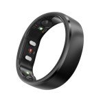 RingConn Gen 2, World’s First Smart Ring with Sleep Apnea Monitoring, No APP Subscription, 12-Day Battery Life, Stress/Heart Rate/Women's Health Tracker, Android & iOS Compatible (Black, Size 10)