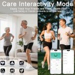 Hivisuals Smart Ring for Women Men, Bluetooth Connection, Health Ring, IP68 Waterproof, Fitness Ring Tracks Heart Rate/Sleep/Steps/Sports Activities/Blood Oxygen,Non-Subscription app (Gold, 9)