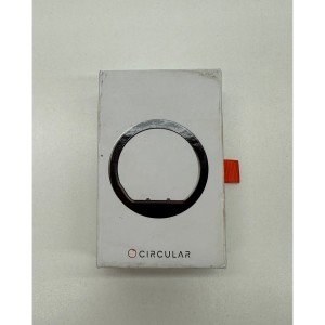 Circular Smart Ring Slim 1 Black Size 10 N#10