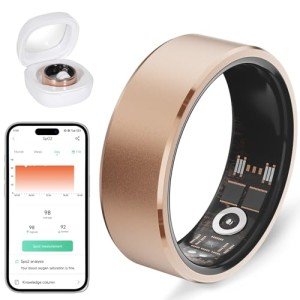 GYSOA Smart Ring Health Fitness Tracker Women Men 8#(18.1mm)