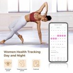 Hugrow Smart Ring for Men & Women, Wellness & Fitness Tracker with Sleep/Step/Heart Rate/Blood Oxygen/Calorie Counter, IP68 Waterproof Wearable Ring for iOS Android Silver #10