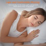 Health Tracker Fitness Sleep Monitor for Women (Gold7#)