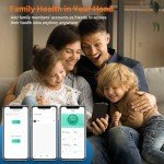 Health Tracker Fitness Sleep Monitor for Women (Gold7#)