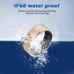 GYSOA Smart Ring Health Fitness Tracker Women Men 8#(18.1mm)