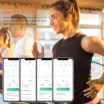 Health Tracker Fitness Sleep Monitor for Women (Gold7#)