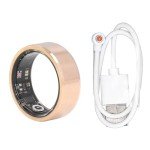 Smart Ring Fitness for Women & Men, IP68 Wearable Health Ring with Sleep Monitoring Step Counting Camera Control Heart Rate Body Temperature (8)