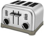 Cuisinart CPT-180P1 Brushed Stainless 4-Slice Toaster Oven