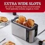 4-Slice Long Slot Toaster with Extra Wide Slots