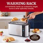 4-Slice Long Slot Toaster with Extra Wide Slots
