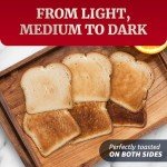 4-Slice Long Slot Toaster with Extra Wide Slots