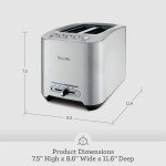 Breville Smart Toaster 2-Slice - Stainless Steel
