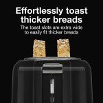 Proctor Silex Black 2-Slice Extra Wide Toaster