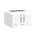 Cuisinart 4-Slice Compact White Toaster