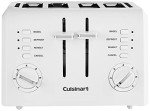 Cuisinart 4-Slice Compact White Toaster