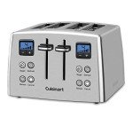 Cuisinart 4-Slice Motorized Stainless Steel Toaster