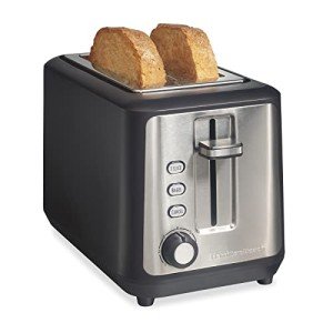 Hamilton Beach 2-Slice Extra Long Toaster in Black