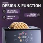 Inspirex Smart Toaster with Touch Screen Display