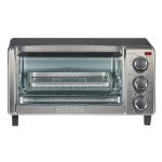 BLACK+DECKER 4-Slice Toaster Oven with Timer