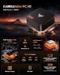 KAMRUI Hyper H1 Mini Gaming PC, Ryzen 7 6800H