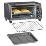BLACK+DECKER 4-Slice Toaster Oven with Timer