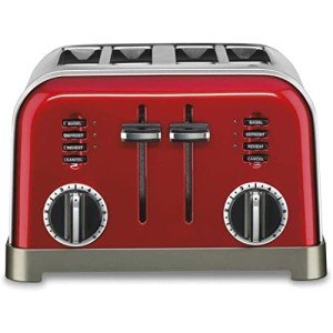 Cuisinart 4-Slice Metallic Red Classic Toaster
