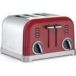 Cuisinart 4-Slice Metallic Red Classic Toaster