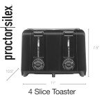 Proctor Silex 4-Slice Toast with Wide Slots