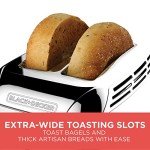 BLACK+DECKER Rapid Toast Stainless Steel 2-Slice Toaster