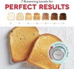 DASH Clear View Toaster with 7 Browning Levels