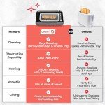 DASH Clear View Toaster with 7 Browning Levels